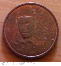 Image #2 of 2 Euro Centi 2001