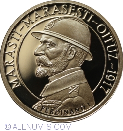 Image #2 of 50 Bani 2017 - 100 years since the Romanian Army’s victories at Mărăşti, Mărăşeşti and Oituz - collector coin