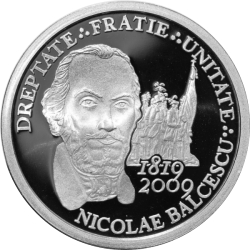 10 Lei 2009 - The 190th anniversary of the birth of Nicolae Bălcescu