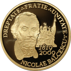 500 Lei 2009 - The 190th anniversary of the birth of Nicolae Bălcescu