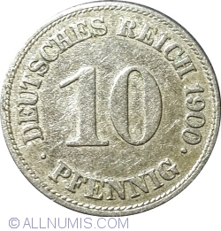 Image #1 of 10 Pfennig 1900 E