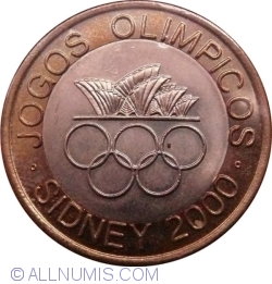 Image #2 of 200 Escudos 2000 - Jocurile Olimpice de la Sidney