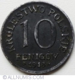 10 Fenigów 1918