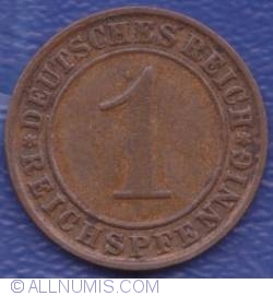 Image #1 of 1 Reichspfennig 1930 D