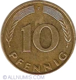 10 Pfennig 1985 F