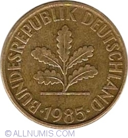Image #2 of 10 Pfennig 1985 F