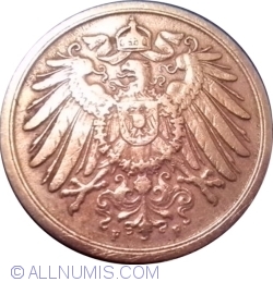 2 Pfennig 1910 F