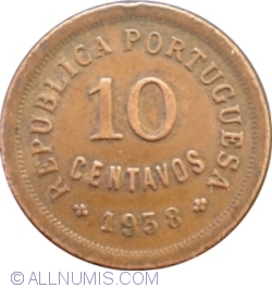 Image #1 of 10 Centavos 1938