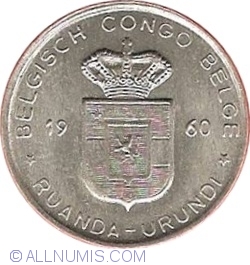 Image #2 of 1 Franc 1960