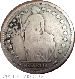 Image #2 of 1 Franc 1894