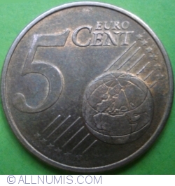 Image #1 of 5 Euro Cent 2013 J