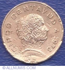 5 Centavos 1973 (varianta cu cifra 3 cu partea de sus dreaptă)