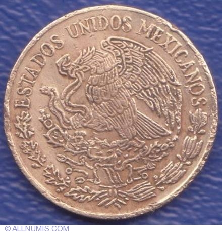5 Centavos 1973 (flat top 3), United Mexican States (1961-1980 ...