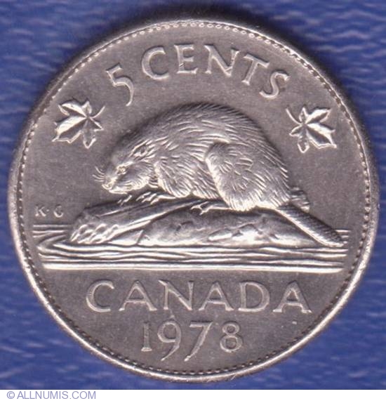 5 Cents 1978, Elizabeth II (1953-2022) - Canada - Coin - 4175