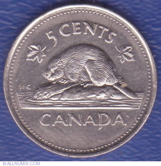 5 Cents 2002 - Golden Jubilee, Commemorative - Monarchy - Canada - Coin ...