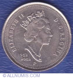 5 Cents 2002 - Golden Jubilee
