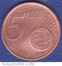 Image #1 of 5 Euro Cent 2002 A