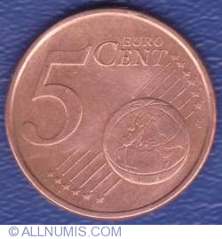 Image #1 of 5 Euro Cent 2004 F