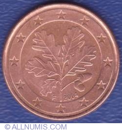 Image #2 of 5 Euro Cent 2004 F
