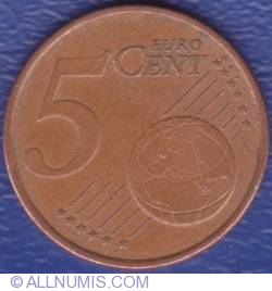 Image #1 of 5 Euro Cent 2002 F