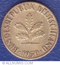 Image #2 of 5 Pfennig 1950 D