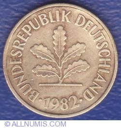 5 Pfennig 1982 G
