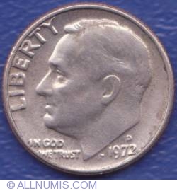 Image #2 of Dime 1972 D