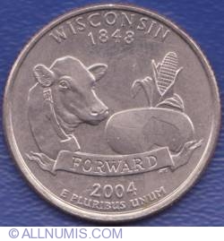 Image #1 of State Quarter 2004 P - Wisconsin