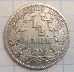 1/2 Mark 1917 J