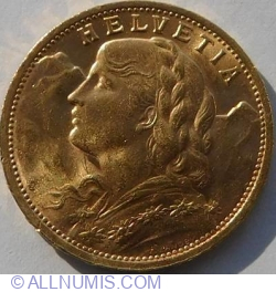 Image #2 of 20 Francs 1901