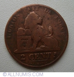 Image #1 of 2 Centimes 1864
