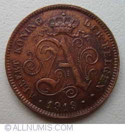 2 Centimes 1919 Dutch