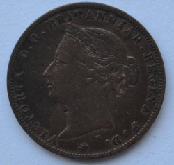 Image #2 of 1/24 Shilling 1877
