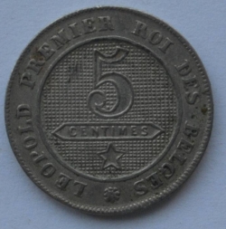 5 Centimes 1863
