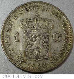 Image #1 of 1 Gulden 1923