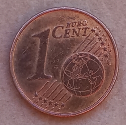 1 Euro Cent 2019 J
