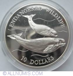 Image #2 of 10 Dollars 1992 - Whales