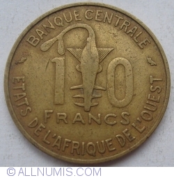 Image #1 of 10 Francs 1968