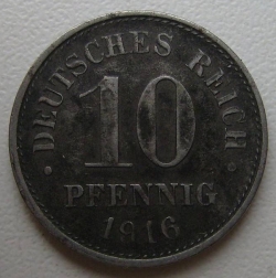 10 Pfennig 1916 G