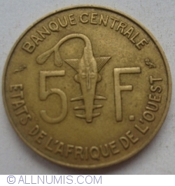 Image #1 of 5 Francs 1969