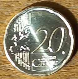 20 Euro Cent 2022 J