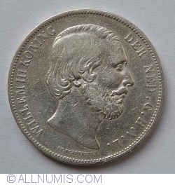 Image #2 of 2-1/2 Gulden 1872