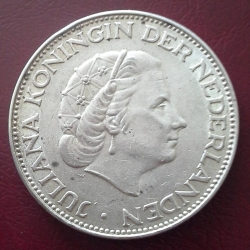 Image #2 of 2-1/2 Gulden 1963