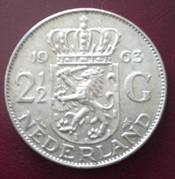 Image #1 of 2-1/2 Gulden 1963