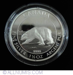 8 Dollars 2013 Ursul Polar