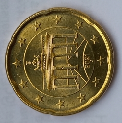 20 Euro Cent 2021 J