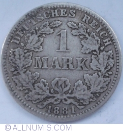 Image #1 of 1 Mark 1881 D