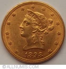 Image #2 of Eagle 10 Dollars 1898