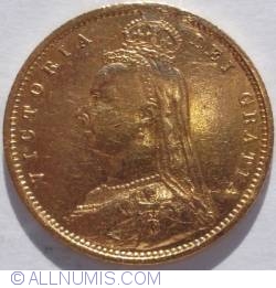 Image #2 of Half Sovereign 1892