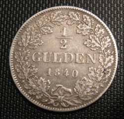 1/2 Gulden 1840